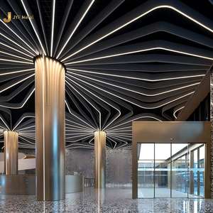 Revestimiento de Columnas de Acero Inoxidable Arquitectónico Moderno y Duradero EX1033 para Decoración de Paredes Interiores de Vestíbulos - Product Image 5