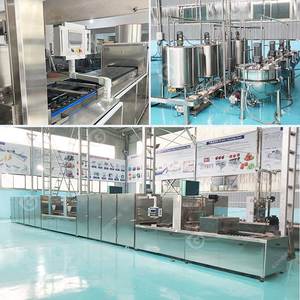 Bonbon Dur Hard <b>Candy</b> Small Flat Lollypop Manufacture Maker Lollipop Production Line Make <b>Machine</b> to Price - Product Image 2