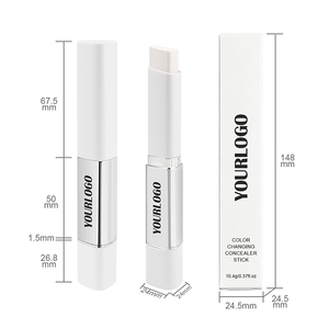Base de Maquillaje de Doble Punta con <span class=keywords><strong>Brocha</strong></span>, Cobertura Natural de Larga Duración, Maquillaje Facial 2 en 1, Base de Maquillaje que Cambia de Color - Product Image 6