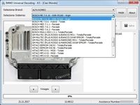 Logiciel IMMO off Décodage universel 4.5 Supprimer le code de l'ECU Réparer pour EDC17/MED17