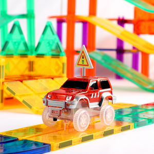 200PCS New Style DIY Car <strong>Race</strong> Track Toy Learning Magnetic <strong>Blocks</strong> Educational Toy Children Magnetic <strong>Blocks</strong> Tiles DIY Railway Toy - Product Image 4