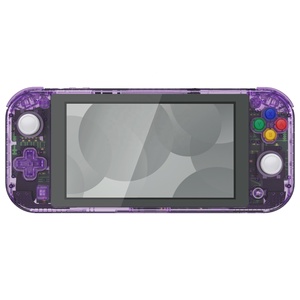 Glossy Transparent Purple Shell <b>Case</b> for Nintendo <b>Switch</b> Lite, High-Quality Replacement - Product Image 4