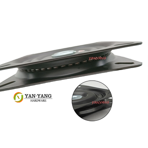 Yanyang 5 pulgadas Silla de hierro mecanismo cuadrado <span class=keywords><strong>Lazy</strong></span> <span class=keywords><strong>Susan</strong></span> Base de giro 360 grados rodamiento de bolas giratorio muebles placa giratoria - Product Image 1