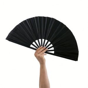 Abanicos Plegables de Bambú Grandes Personalizados con Impresión en Blanco para Sublimación, Abanicos de Mano - Product Image 6