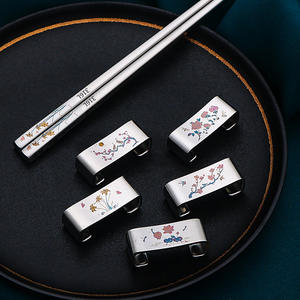 Porte-baguettes en acier inoxydable Yt-B020, forme pont, matériau de qualité alimentaire, pour usage domestique et hôtelier - Product Image 1