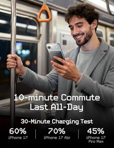 LISEN 2026 Banque <span class=keywords><strong>d</strong></span>'alimentation magnétique améliorée 5000 mAh, chargeur portable en métal, <span class=keywords><strong>batterie</strong></span> <span class=keywords><strong>externe</strong></span> mince en aluminium - Product Image 5