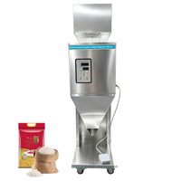 Machine de remplissage automatique pour café, farine, poudre, sucre, graines, thé, maïs soufflé, noix, riz, épices, avec pesage et emballage en sachet