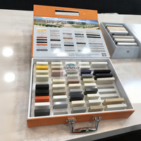 Boîte de présentation de carreaux de pierre en carton détachable et portable sur mesure – Idéale pour le marbre et le granit, pour la vente au détail et les expositions