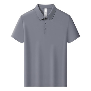 Custom Made Polo Shirt Solid Color Nylon Short Sleeve Daily Wear Promotional Clothing - Product Image 4