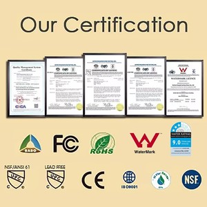 ファッショナブルな黒真鍮壁掛け多機能シャワーパネルバスルーム大滝降雨シャワーセット - Product Image 6