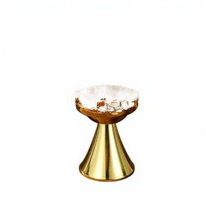 Cross-Border Golden Sunflower Metal Eco-friendly Religious Sandalwood Incense Burner Middle Eastern Arabian Indoor Candlestick - Product Image 3