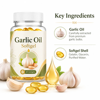 Complément alimentaire Capsules d'huile d'ail Softgel Soutien immunitaire Extrait d'ail naturel Softgel d'huile d'ail