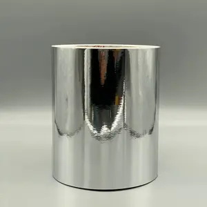 Fabriek Directe Verkoop Van Heldere Zilveren Aluminiumfolie Zelfklevend Materiaal, Aluminiumfolie Afdichting Sticker