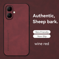 Coque TPU pour Infinix Smart 5 8 9 10 Plus Hot 40 Pro 50 4G 5G 50i, Housse de Luxe en Cuir Anti-choc avec Bumper