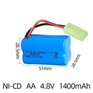 Rc Toys Cars Robots Baterías recargables 4,8 V 1400mAh AA Batería <span class=keywords><strong>para</strong></span> productos <span class=keywords><strong>de</strong></span> seguridad - Product Image 4