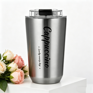 Vaso de Café Aislado al Vacío de Doble Capa de Acero Inoxidable, Portátil y Personalizado al por Mayor para Hombres y Mujeres, 2026 - Product Image 4