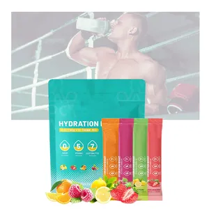 Veganistische Elektrolyt Hydratatie Poeder Oem Natuur Smaak Elektrolyt Pre Workout Supplementen Elektrolyt Poeder