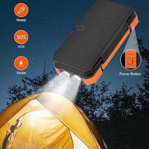 <span class=keywords><strong>Cargador</strong></span> <span class=keywords><strong>Solar</strong></span> <span class=keywords><strong>BLAVOR</strong></span>, Banco de Energía con Carga Rápida PD de 18W, 20000mAh, 4 Paneles Plegables, Resistente al Agua, a los Golpes y al Polvo, USB-C, Portátil - Product Image 5