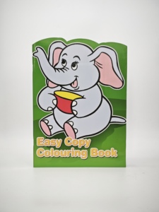 หนังสือเรียนแบบพิมพ์สีสันสดใสสำหรับระบายสี - Product Image 1