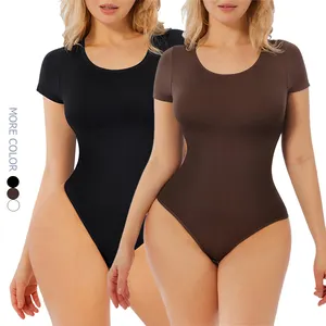 On Sale Full Body Shaper Comfortable and Breathable Bodysuit Seamless Plus Size Shapewear Women Shapewear Bodysuit Adults Corset