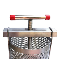 Petite presse à miel domestique en acier inoxydable nouvelle condition extracteur pour miel sucre cire presser jus abeille presse-agrumes