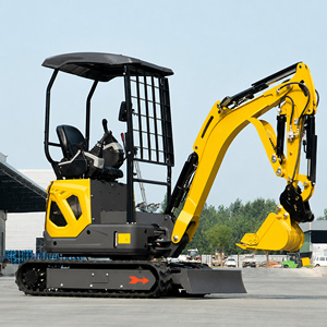 Miniexcavadora de 1.8 Toneladas, Motor de 1 a 1.5 Toneladas, Excavadora Pequeña con Certificación CE y EPA, Cabina con Techo y Red de Protección, para Construcción y Agricultura - Product Image 6