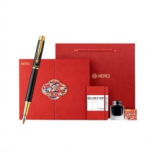 Bolígrafo Hero Estilo Dinastía <span class=keywords><strong>Song</strong></span>, Caja de Regalo, Cuaderno Creativo y Cultural, Logotipo Personalizable, Bolígrafo de Firma para Oficina y Negocios - Product Image 1