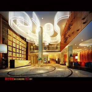 โปรโมชั่นที่ทันสมัย RGB โคมไฟใยแก้วนำแสงม่านสำหรับโครงการ2เมตร * 2เมตร - Product Image 3