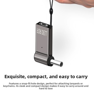 Adaptateur de charge pour <span class=keywords><strong>ordinateur</strong></span> portable USB Type C femelle vers DC 4,5 x 3,0 mm mâle, connecteur de chargeur d'<span class=keywords><strong>alimentation</strong></span> PD 100W, embout rond - Product Image 3