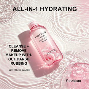 OEM vegano <span class=keywords><strong>agua</strong></span> <span class=keywords><strong>micelar</strong></span> suave rosa y glicerina hidratante limpiador suave desmaquillante <span class=keywords><strong>para</strong></span> todo tipo de <span class=keywords><strong>piel</strong></span> uso en la cara - Product Image 3
