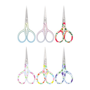 Makeup Scissors Stainless Steel Sharp Blade For Eyebrows Eyelashes Nose Hair Trimming Beauty Tool - Product Image 4
