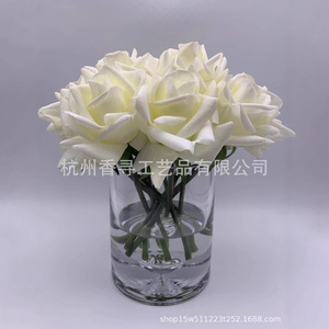 ดอกกุหลาบประดิษฐ์ Heshes ทำจากโฟม PE งานแฮนด์เมด ของขวัญวันเกิดสุดคลาสสิก ของตกแต่งอโรมาเธอราพี ใช้ซ้ำได้ รีไซเคิลได้ ใช้งานได้นาน 120-180 วัน - Product Image 5