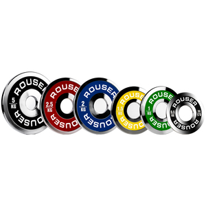 <span class=keywords><strong>Discos</strong></span> de Pesas de Acero <span class=keywords><strong>Calibrados</strong></span> Ultrafinos Rouser Fitness, Cromados y Electrochapados, para Levantamiento de Pesas en Gimnasio - Product Image 5