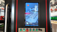 Machine de découpe laser à fibre 12000W 12kW 6020 entièrement fermée CNC pour tôles métalliques, acier inoxydable et acier au carbone