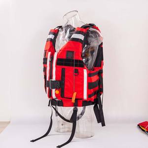 Gilet de <span class=keywords><strong>sauvetage</strong></span> en PVC imperméable NBR de 150N pour les opérations de <span class=keywords><strong>sauvetage</strong></span> à flottabilité élevée, gilet de <span class=keywords><strong>sauvetage</strong></span> pour <span class=keywords><strong>kayak</strong></span> - Product Image 2