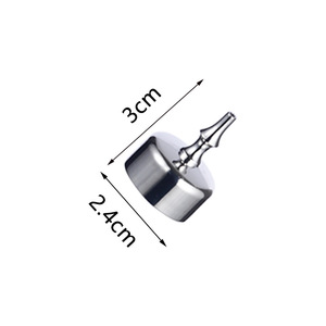 Bouchon de bouteille de liqueur de style japonais en alliage de zinc pour absinthe, cocktail, huile de moutarde avec bouchon en liège et capuchon en acier - Product Image 6