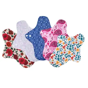 Women's Hygienic Sanitary Cloth Pads Feminine Gaskets Panty Liner for Period Maternity Napkin
