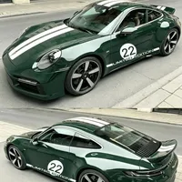 Autocollants pour capot de voiture, autocollant de course numéro 22 pour porte, décalcomanie pour toit et aileron arrière, vinyle édition limitée, accessoires pour Carrera Cup GTS 911