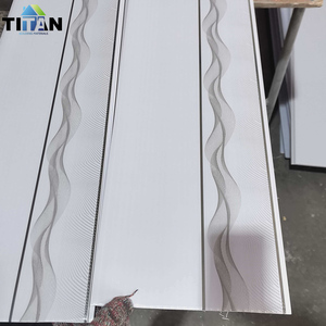 Paneles Decorativos de PVC para Techos Interiores, Láminas de PVC para Cielo <span class=keywords><strong>Raso</strong></span> de 30*590 de 9 mm, Venezuela - Product Image 3