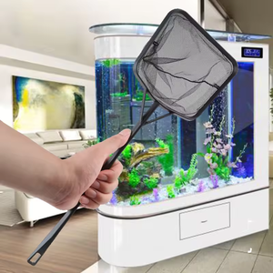Guadino da Pesca Estensibile con Rete in Plastica Grande e Asta Telescopica, Rete per <span class=keywords><strong>Pesci</strong></span> con Manico Lungo per <span class=keywords><strong>Acquario</strong></span> - Product Image 6
