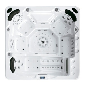 Baignoire à remous de massage autoportante Offre Spéciale 5 personnes accessoires de <span class=keywords><strong>spa</strong></span> extérieur Jaccuzi pour adulte - Product Image 2