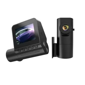 Автомобильный видеорегистратор передний 2K задний 1080P камера с вращением на 360 градусов Wi-Fi видеорегистратор 4K