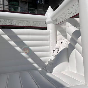 <span class=keywords><strong>Castillo</strong></span> Inflable con Tobogán y Piscina, Tobogán Acuático Inflable para Eventos Infantiles - Product Image 5