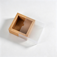 Caja Transparente Mate para Pastelitos de Luna, Estuche de Embalaje para Repostería de Yema de Huevo, Cartón Blanco, Logotipo Personalizado, Fabricante Mayorista
