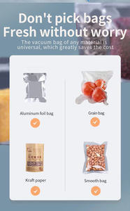 Machine d'emballage sous vide semi-automatique personnalisée pour le stockage des boissons en sachets avec technologie de scellage en relief - Product Image 5