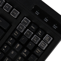 Keyboard Standar Berkabel, Papan Ketik Komputer Desktop Pengguna Kantor Rumah Ukuran Besar Baru 2022