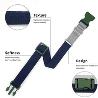 Collier pour chien en nylon personnalisé, imperméable, robuste, avec boucle à dégagement rapide, réglable, vente en gros pour chiens, Hundehalsband, Collar Para Perro