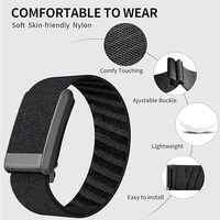 Bracelet de Suivi d'Activité Whoop 4.0 de Haute Qualité, en Nylon Respirant, Sangle Extensible pour Moniteur de Fréquence Cardiaque et Soins de Santé