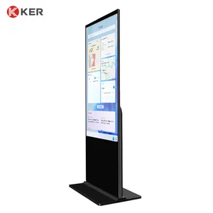 43" 49" 55" 65" digital signage stand floor digital signage commercial advertising tv digital signage and displays