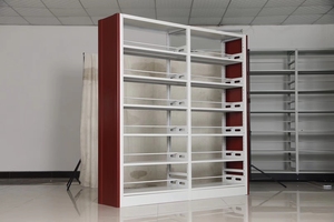 Nouvelles étagères de bibliothèque pour étudiants, structure métallique, mobilier scolaire pratique. - Product Image 2
